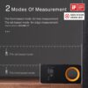 HOTO Laser Measuring Tool, Pocket-Size 98Ft Laser Tape Measure ±2mm Accuracy, USB-C Rechargeable, OLED Display, Ft/M/in Unit, Real-time Data Sync, Gifts for Men Women Mom Dad, Cool Gadgets & Home Use