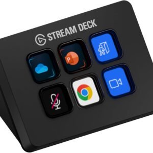1777969372_61wa4IDpsL._AC_SL1500_.jpg Elgato Stream Deck Mini – Control Zoom, Teams, PowerPoint, MS Office and Boost Productivity with Seamless Integration for Daily Apps, Set Up Shortcuts Easily, USB, Compatible with Mac and PC