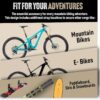 1777976692_81MH3151kOL._AC_SL1500_.jpg Send It. High Roller Tailgate Bike Pad V2 - Truck Accessories for Mountain Bikers, BMX Bikes, Ebikes & More (Mid Size)