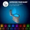 ToiLight 2 Pack. The Original Toilet Bowl Night Light. Fun & Useful Bathroom Motion Sensor Tech Gadget. Funny Novelty Birthday Gift Idea. Stocking Stuffer for Him Her Guys Men Brother Mom