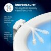 ToiLight 2 Pack. The Original Toilet Bowl Night Light. Fun & Useful Bathroom Motion Sensor Tech Gadget. Funny Novelty Birthday Gift Idea. Stocking Stuffer for Him Her Guys Men Brother Mom