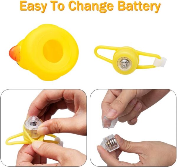 1778053297_61xXfc5nECL._AC_SL1000_.jpg wonuu Rubber Duck Toy Car Ornaments Yellow Duck Car Dashboard Decorations Squeeze Duck Bicycle Horns with Propeller Helmet