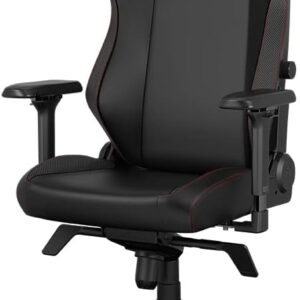410uYasNqFL._AC_SL1000_.jpg Secretlab Titan Evo Stealth Gaming Chair - Reclining, Ergonomic & Comfortable Computer Chair with 4D Armrests, Magnetic Head Pillow & 4-Way Lumbar Support - Black - Leatherette