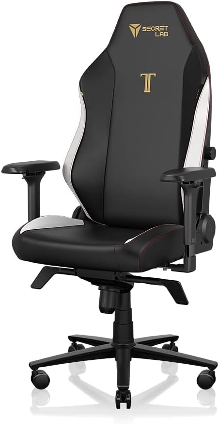 41vyYB3rS9L._AC_SL1000_.jpg Secretlab Titan Evo Classic Gaming Chair - Reclining, Ergonomic & Comfortable Computer Chair with 4D Armrests, Magnetic Head Pillow & 4-Way Lumbar Support - Black - Leatherette