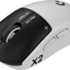 5151Ur4jzL._AC_SL1500_.jpg Logitech PRO X2 SUPERSTRIKE Lightspeed Wireless Gaming Mouse, Ultra-Fast Performance, Ultra Lightweight (61 g), Customizable Click Haptics, USB-C Charging, for PC/Mac/Laptop - White