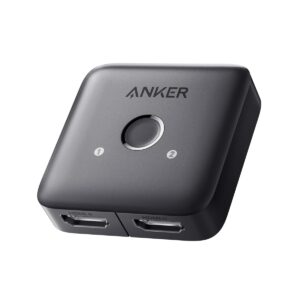 519bvCVUI8L._SL1500_.jpg Anker HDMI Switch, 4K@60Hz HDMI Switcher, 2 in 1 Out with Smooth Finish, Supports HDR, 3D, Dolby, Compatible with Laptops, PC, Xbox Series, PS5 / PS4, Projector, and More