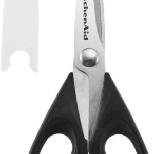 51ByqvTy1L._AC_SL1500_.jpg KitchenAid All Purpose Kitchen Shears with Protective Sheath Durable Stainless Steel Scissors, Dishwasher Safe, Soft Grip Comfort Handle, 8.72 Inch, Black