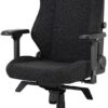 Secretlab Titan Evo Black3 Gaming Chair - Reclining, Ergonomic & Comfortable Computer Chair with 4D Armrests, Magnetic Head Pillow & 4-Way Lumbar Support - Black - Fabric