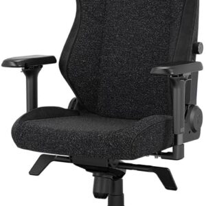 51HHjm67W4L._AC_SL1000_.jpg Secretlab Titan Evo Black3 Gaming Chair - Reclining, Ergonomic & Comfortable Computer Chair with 4D Armrests, Magnetic Head Pillow & 4-Way Lumbar Support - Black - Fabric