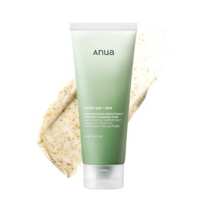 51Kpw2r-pIL._SL1000_.jpg Anua Heartleaf Quercetinol Pore Deep Cleansing Foam, Face wash for Pore Refining Cleanser, Hydrating Daily Facial Cleanser For Double Cleansing, Gentle Foaming with BHA, Korean Skincare, 5.07 fl.oz.