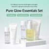 mixsoon Pure Glow Essentials Set - 5-Step Skincare Kit - Travel kit, Travel size kit, Hydrating Skincare Gift Set (15ml*1+20ml*3+30ml*1) Korean Glass Skin Care