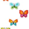 Bike Wheel Spoke Decorations – 24 Clip-On Flower & Butterfly Accessories – Fun Bicycle Spoke Decorations for Kids, Girls, Toddlers – Easy Snap-On, Colorful Bike Gifts
