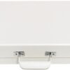 Worky 15-in-1 Home Office Portable Workstation Desk with Built-in Storage, 3.5" D x 26" W x 16.5" H, 14 Lbs, White