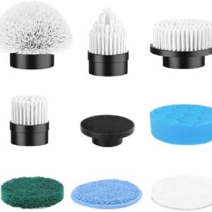 51trc-6uywL._AC_.jpg (Work with SD-CTB01 Only) Swyprrix Electric Spin Scrubber Replacement Brush Heads, 8 Pcs Set for Bathroom, Kitchen and Home