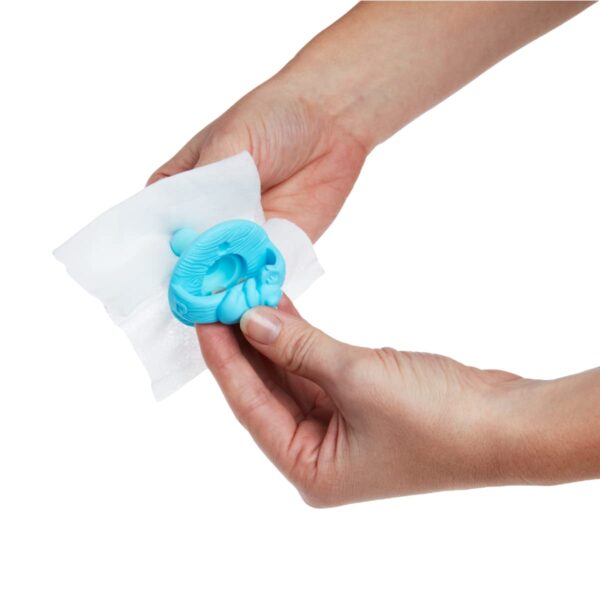 51uPnri0CL._SL1200_.jpg Munchkin Arm & Hammer Pacifier Wipes - Safely Cleans Breast Pump Parts and Feeding Essentials for Baby and Toddler, 1 Pack, 36 Wipes