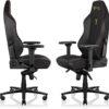 Secretlab Titan Evo Stealth Gaming Chair - Reclining, Ergonomic & Comfortable Computer Chair with 4D Armrests, Magnetic Head Pillow & 4-Way Lumbar Support - Black - Leatherette