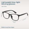 613HyoRoYL._AC_SL1500_.jpg Gaoye Eyewear Frames for Men - Blue Light Blocking Square Glasses, Anti UV Ray Computer Gaming, Blue Blockers for Women