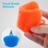 3PCS OstWony Silicone Dish Sponges, Super Food-Grade Silicone Sponges, Multi-Purpose and Efficient Sponge Kitchen Gadgets, Especial Delicate Kitchen Sponge Brush