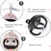 61-yQjEyTrL._AC_SL1280_.jpg Cat Bike Bell Accessories, Resin Handlebars with Propeller Helmet, Mount Cat Figurine for Girls Boy, Bicycle Motorcycle Car Decoration Dashboard Ornament