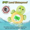 610LI2niv0L._SL1000_.jpg Baby Bath Thermometer, Digital Water Temperature Thermometers with 3 Color Backlit and Temperature Warning, Safety Bath Tube Thermometers Floating Toy for Infant, Toddler