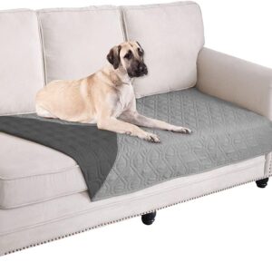 610abeGarmS._AC_SL1000_.jpg Ameritex Waterproof Dog Bed Cover Pet Blanket for Furniture Bed Couch Sofa Reversible