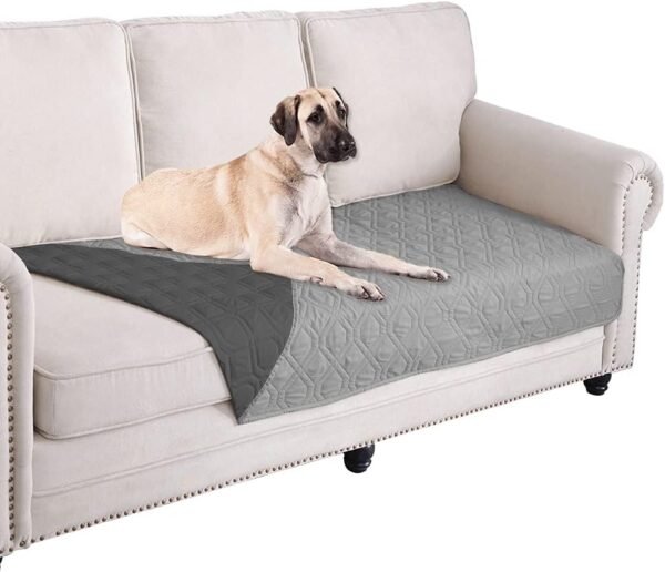 610abeGarmS._AC_SL1000_.jpg Ameritex Waterproof Dog Bed Cover Pet Blanket for Furniture Bed Couch Sofa Reversible
