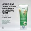 ANUA Double Cleansing Duo for Facial Cleansing : Heartleaf Pore Control Cleansing Oil & Quercetinol Pore Deep Cleansing Foam for Double Cleansing, Korean Skincare