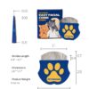 615Uj8PenlL._SL1500_.jpg PETHROOM Professional Eye Comb for Pets | Stainless Steel Tear Stain Remover for Cats & Dogs | Gentle Round-Head Grooming Tool | Compact & Portable for Eye Gunk Removal