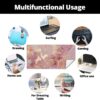 6168tG9Iw2L._AC_SL1000_.jpg QIYI Large Mouse Pad, Cute Pink Desk Mat for Desktop, Women Girls PU Leather Desk Pad Waterproof Gaming Mousepad, Rose Gold Marble Computer Protector Writing Pad for School Office Home 31.5" x 15.7"