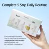 mixsoon Pure Glow Essentials Set - 5-Step Skincare Kit - Travel kit, Travel size kit, Hydrating Skincare Gift Set (15ml*1+20ml*3+30ml*1) Korean Glass Skin Care