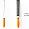 Deiss PRO Lemon Zester & Heavy Duty Cheese Grater & Vegetable Grater - Parmesan Cheese Lemon, Garlic, Nutmeg, Chocolate, Fruits, Vegetables, Ginger Grater - Cheese Shredder & Stainless Steel Grater