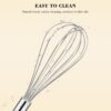 618lH9DBH-L._AC_SL1500_.jpg NileHome Stainless Steel Whisk Set 8" 10" 12" Kitchen Whisk Balloon Whisk Kitchen Wisk Wire Whisks for Cooking, Whisking, Blending, Beating, Stirring-3 Pack…
