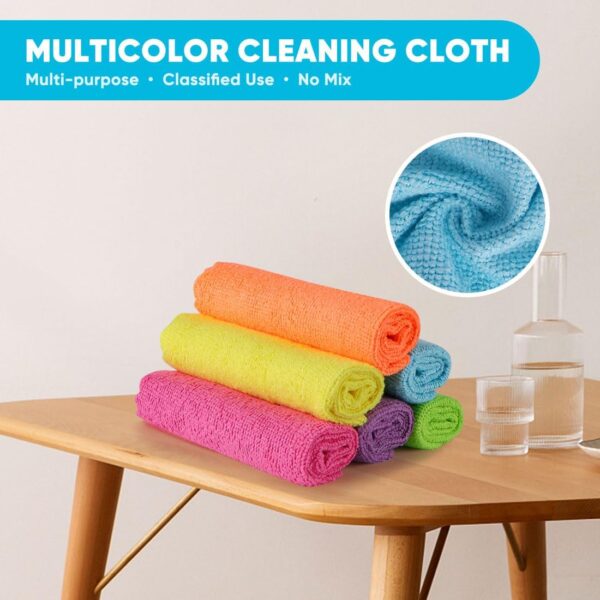 618t-gUBM-L._AC_SL1100_.jpg Orighty Microfiber Cleaning Cloth, 24 Pack Highly Absorbent Cleaning Rags, Household Cleaning Supplies, Reusable Lint Free Cloths Microfiber Rag for House, Kitchen, Car Care, 12x11 inch