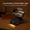 Gifts for Men Him, Cell Phone Stand with Bluetooth Speaker&Led Color Changing Light, Unique Gifts for Women Dad Her Husband, Cool Tech Gadget Wireless Speaker, Birthday Gifts for Men, Ideal Gifts