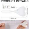 61AbNB64NTL._AC_SL1500_.jpg LED Bike Taillight Bicycle Rear Light Night Riding Essential Cycling Seat Back Safety Lamp Car Truck Reflector 3 Modes Warning Waterproof Light for Men Women Kids MTB Accessories