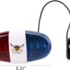 Kids Bike Police Sound Light - Oumers Electronic Horn Bike LED Light, Christmas Birthday Gift New Year Present for Your Children (Batteries Not Included)