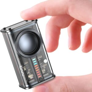 61DoM8m1TOL._AC_SL1500_.jpg Portable Bluetooth Speaker with Lights, Transparent Wireless Mini Bluetooth Speaker with TWS, Perfect Small Speaker HD Sound and Bass for Office, Home, Shower, Room, Bike, Car (Black)