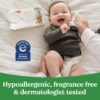 61E3oxpmbFL._AC_SL1080_.jpg Huggies Natural Care Sensitive Baby Wipes, Unscented, Hypoallergenic, 6 Flip-Top Packs (288 Wipes Total)