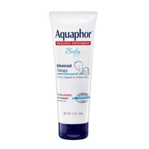 61F9-Xo8-jL._SL1500_.jpg Aquaphor Baby Healing Ointment Advanced Therapy Skin Protectant, Dry Skin and Diaper Rash Ointment, 7 Oz Tube