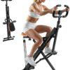 61G3Q1thVL._AC_SL1500_.jpg Simple Deluxe Squat Machine, 2 in 1 Squat Rowing Machine, Adjustable Resistance & 330LB Weight Capacity, Foldable Home Exercise Equipment, Glute& Leg Trainer Machine