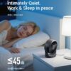 61HtF7Rw7xL._AC_SL1500_.jpg Diveblues USB Desk Turbo Fan, Ultra-Quiet Mini Desk Fan, Powerful Wind, LED Display, 5 Speed, 360° Rotating Small Portable Fan for Home, Office and Outdoor Cool Tech Gadgets - TurboBreeze