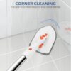 61JqtmPkljL._AC_SL1500_.jpg SetSail Tile Tub Scrubber Brush 3-in-1 Shower Scrubber with 52-inch Adjustable Long Handle Shower Cleaner Brush and 3 Detachable Replacement Brush Heads for Cleaning Bathroom Kitchen Walls Tub Tile