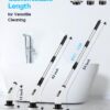 Highyes Electric Spin Scrubber for Cleaning Bathroom: Cordless Power Shower Scrubber - Electric Cleaning Brush for Tile Tub