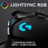 Logitech G502 Hero High Performance Wired Gaming Mouse, Hero 25K Sensor, 25,600 DPI, RGB, Adjustable Weights, 11 Programmable Buttons, On-Board Memory, PC/Mac - Black