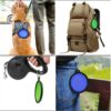 61Mr84nGXgL._AC_SL1000_.jpg Dog Bowl Pet Collapsible Bowls, 2 Pack for Cats Dogs, Portable Pet Feeding Watering Dish for Walking Parking Traveling with 2 Carabiners (Small, Blue+Green)