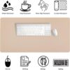 61N1p2La7-L._AC_SL1500_.jpg Leather Desk Pad, Mouse Pad, Non-Slip Desk Protector Mat, Leather Desk Blotter, Computer Desk Pad, Waterproof Desk Mat for Office Home Decor - Beige (31.5×15.7 Inches)