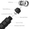 61NpOUksTsL._AC_SL1500_.jpg Jump Rope, Tangle-Free Rapid Speed Jumping Rope Cable with Ball Bearings for Women, Men & Kids, Adjustable Steel Jump Rope with Foam Handles for Home Gym Exercise Fitness Workout Equipment & Slim Body