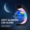Magnetic Levitating Floating Globe with LED Lights, Cool Tech Gadgets Gifts World Globe Lamp for Men Father Teenage Boys Girls, Birthday Gifts Office Home Desk Decor Display