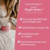 61P4RluVDRL._SL1080_.jpg Earth Mama Organic Nipple Butter™ | Nipple Cream Safe for Breastfeeding | Postpartum Essentials for Nursing | Non Lanolin Nipple Cream, 2-Fluid Ounce