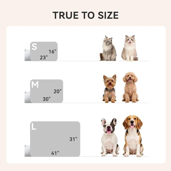 LINENLUX 1 Pack 3 Blankets Super Soft Fluffy Premium Fleece Dog Blankets for Puppy Cat Pet Blanket Flannel Throw Warm Sleep Dog Paw 23x16 inches
